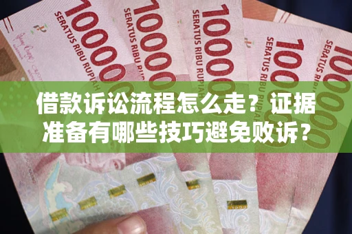 北京借款诉讼流程怎么走？证据准备有哪些技巧避免败诉？