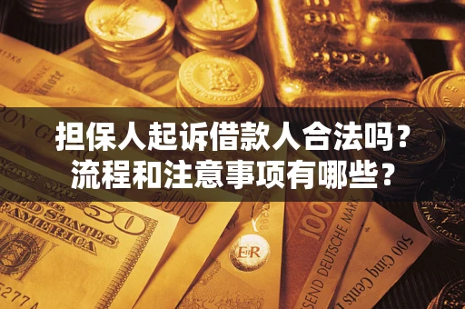 北京担保人起诉借款人合法吗？流程和注意事项有哪些？