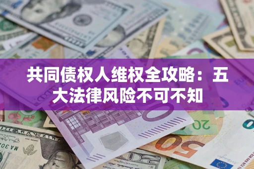 北京共同债权人维权全攻略：五大法律风险不可不知