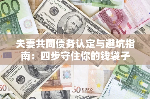 北京夫妻共同债务认定与避坑指南：四步守住你的钱袋子