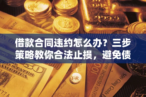 北京借款合同违约怎么办？三步策略教你合法止损，避免债务危机升级